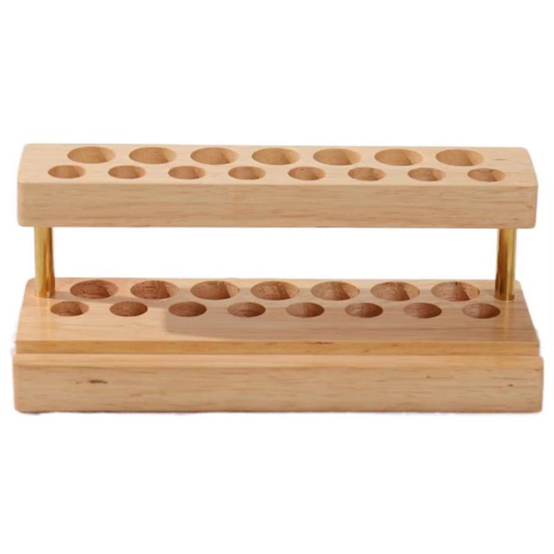 

BAAR-Slots Подставка для ручек из грецкого ореха Подставка для зубных щеток Подставка для телефона Лоток для ручек Витрина для кистей Подставка для хранения