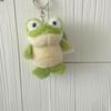 Cartoon Cute Green Little Frog Plush Toy Pendant Cute Animal Plush Toy Keychain Backpack Decoration Plush Pendant Festival Gift