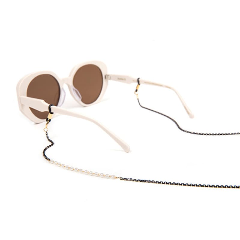 SPRING STRINGS Petit Pearl Chain _ White