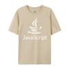 Javascript Programmer Js Computer Developers Pink Graphic Tees Harajuku Tops T Shirt Vaporwave Luxury Clothing
