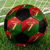 1pc Cristiano Ronaldo Soccer Ball Size 5 Indoor Soccer Ball Fashion Colorful Backyard Game - Great For Sports Fans Gift HE20