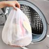 Durable Nylon Fine Mesh Laundry Care Laundry Wash Bag Drawstring Storage Pouch Bag