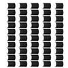 50pcs Ink Pad Smudge Sponge Multipurpose Soft Flexible Lightweight Finger Sponge Daubers for Home Nail Salon