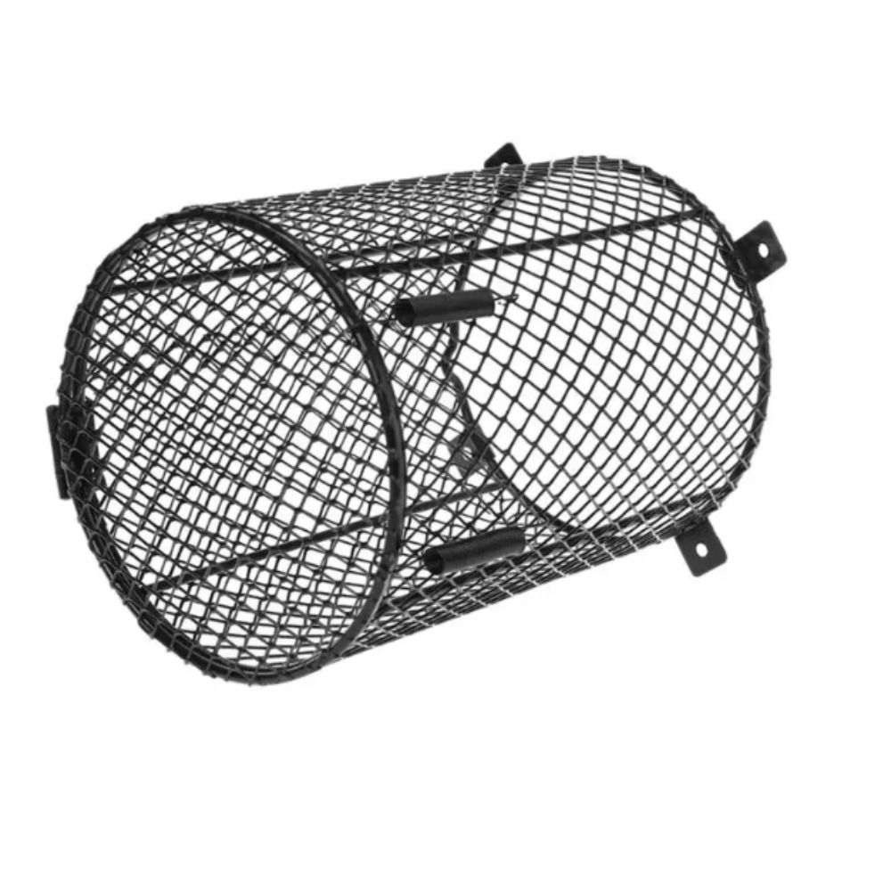 Metal Mesh Heating Bulb Lamp Enclosure Round and Square Shape Reptiles Heat Lamp Guard  Reptiles