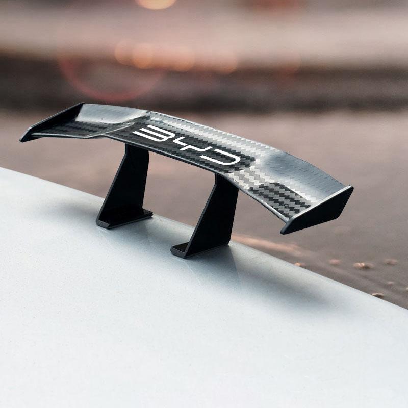 Car Rear Spoiler Mini Spoiler Wing Small Tail Sticker Car Styling For BYD Qing Song Tang Yuan F3 I3 F0 F6 S6 S8 E5 E6 G3 G6 L3