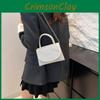 Fashionable Autumn Handheld And Crossbody Small Pu Square Bag For Everyday Use