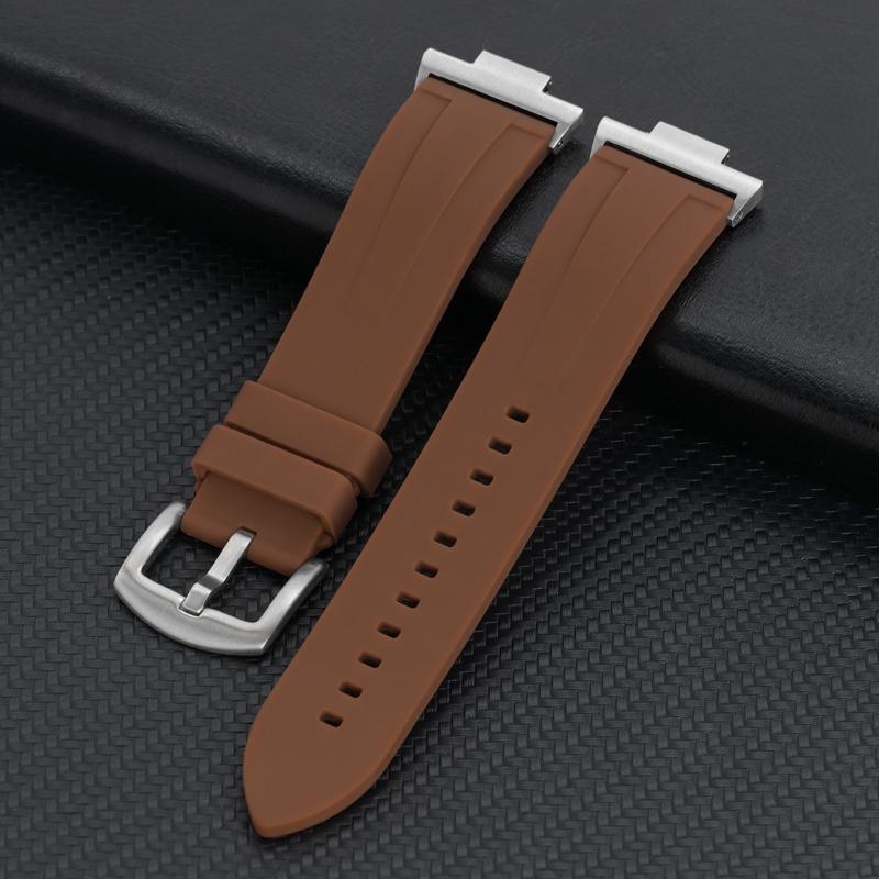 Rubber Strap with Adapter for Tissot PRX Series T137.407/T137.410 Super Player 40mm New FKM Quick Release Watch Band 12mm