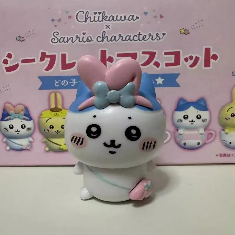 Chikawas Anime Figures Cartoon Cup Chikawas Hachiware Usagi Cartoon Cute Figure Model Ornaments Collection Box Toys Gift