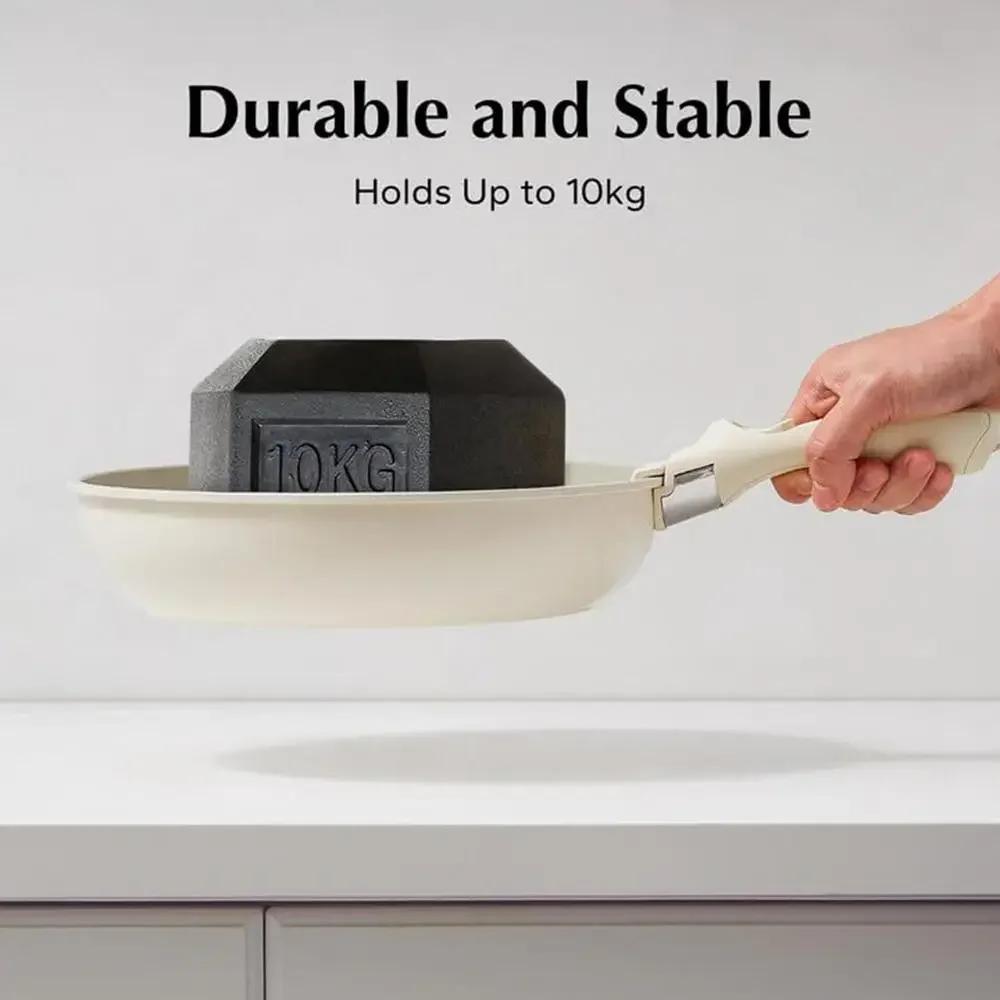 Tableware Detachable Replacement Clip Hand Grip Universal Ergonomic Kitchen Accessories Removable Pan Pot Handle for Cookware