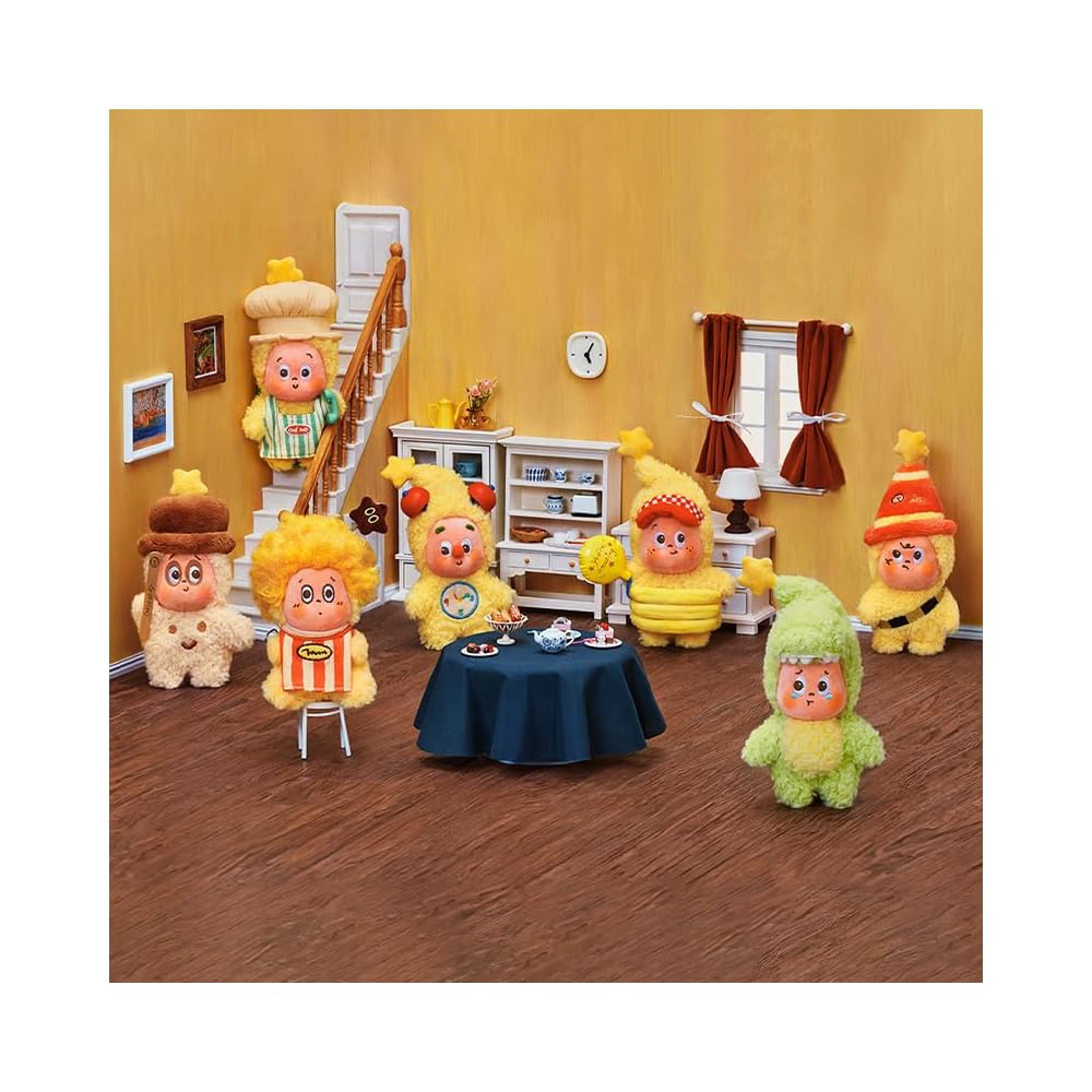 Pop Mart Twinkle Twinkle Be a Little Star Plush Pendant 3 Pieces PVC Blind Box Figure Premium Toy