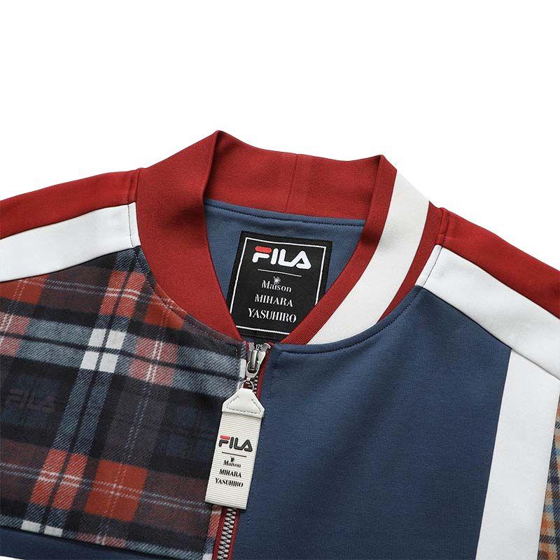 Fila X Maison Mihara Yasuhiro Color Block Sports Jacket Men Jackets Sand-Orange F11M213502F-OR