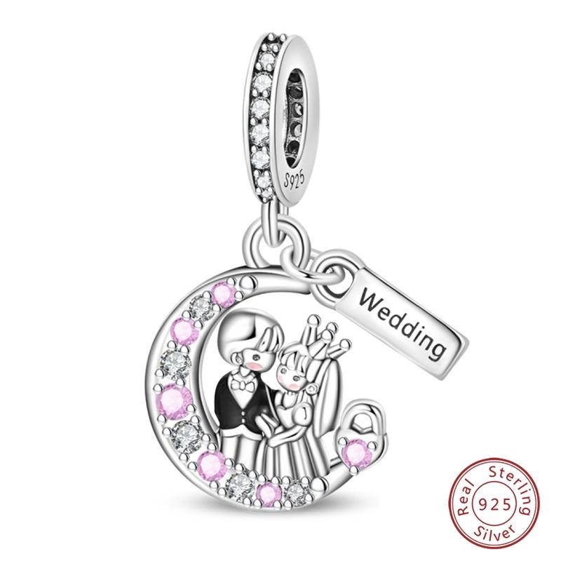 Trendy 925 Silver Wedding Doctor Animal Pirate Autumn Multi Style Charm Bead Fit Wedding Party DIY Exquisite Jewelry