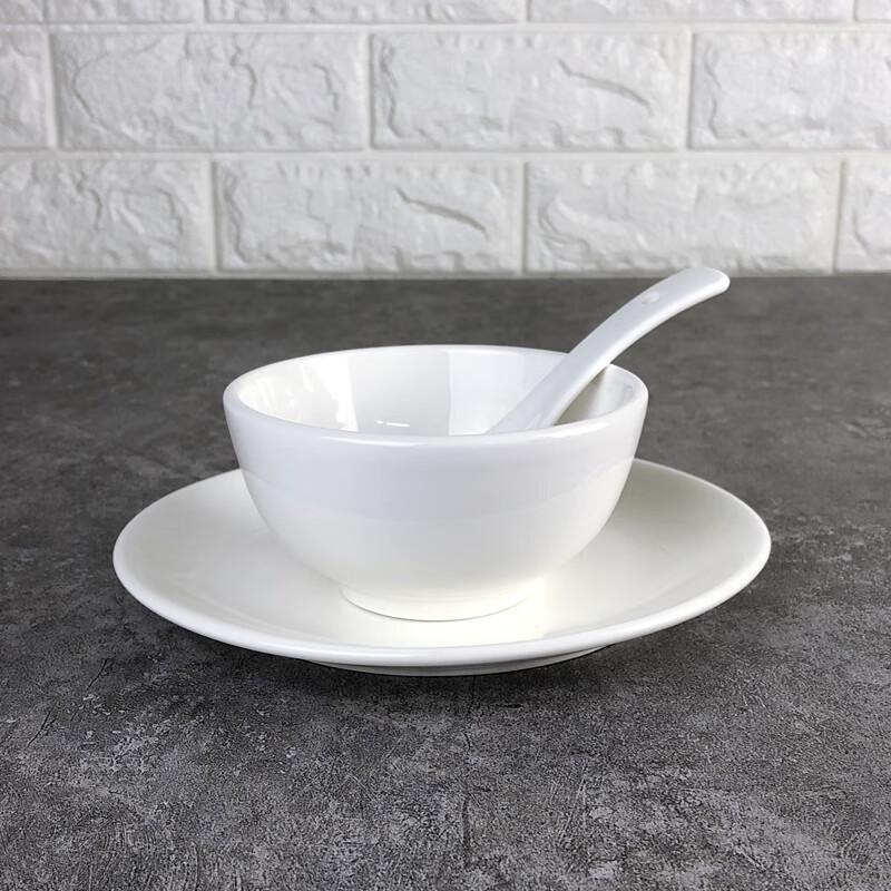 Pure White Ceramic Dining Bowl
