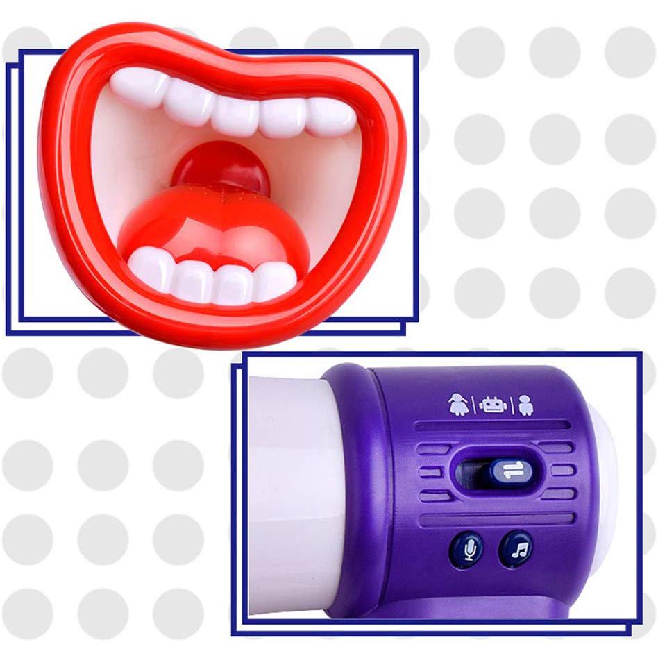 ABNR Mini Funny Vocal Voice Changer Loudspeaker Recording Gift Three Sound Effects Variable Sound For Children Kids