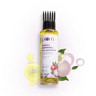 Onion Hair Oil for Hair Fall and Regrowth with Bhringraj Oil | Paraben Free I 100ml
