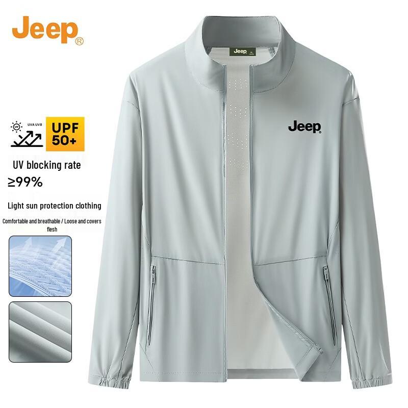 JEEP Men s Lightweight Sun Protection Jacket 2XL