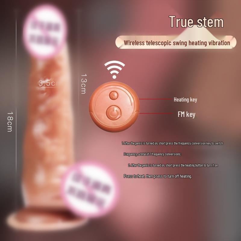 Long Love Female Masturbator: Soft Flesh Telescopic Simulation Adult Toy