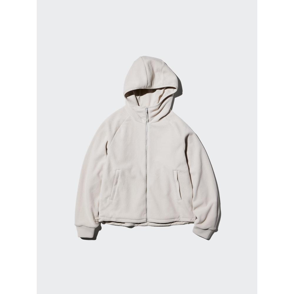 Uniqlo Windblock Fleece Reversible Zip Hoodie