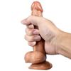 Realistic Silicone Dildo Large Dildo Sex Toy for Women with Thick Glans Real Dong with Powerful
