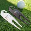 Golf Divot Fork Golf Exercise Golf Aids Putt Parter Golf Putting Green Fork for Golfer Gift