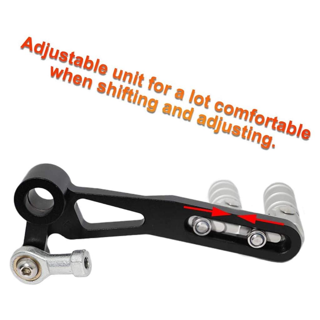 MT-25 Motorcycle Shift Pedal Mount Kit with Screw Rod for Yamaha YZF-R25 (2014-2020), YZF-R3 (2015-2020), MT-25 (2015-2020), and MT-03 (2015-2020)