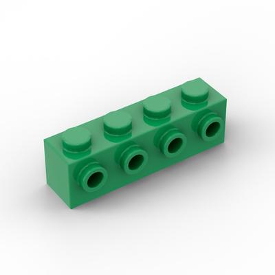 BRICK 1X4 W. 4 KNOBS 30pcs Modified Compatible 30414 Self-Locking Bricks Building Blocks Toys Accessories