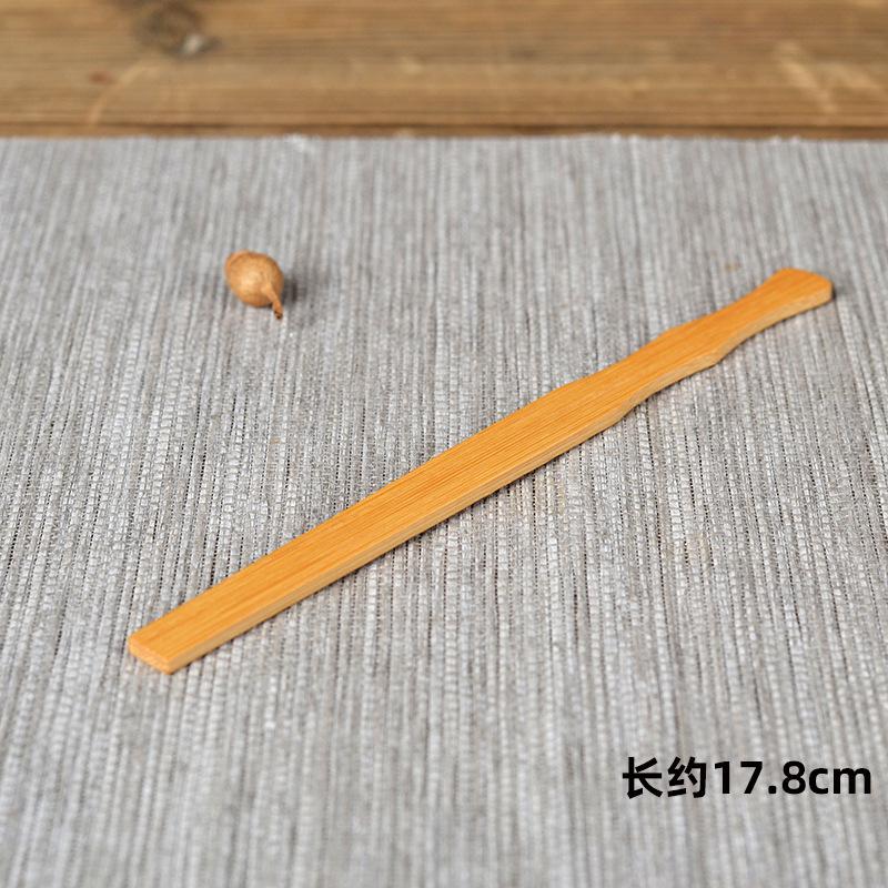 5 sztuk/zestaw drewniane ceremonia parzenia herbaty zestaw naczyń bambusowe łyżeczki do herbaty igły do herbaty pęseta do herbaty klip sitko Tong Tube Teaware narzędzia kuchenne