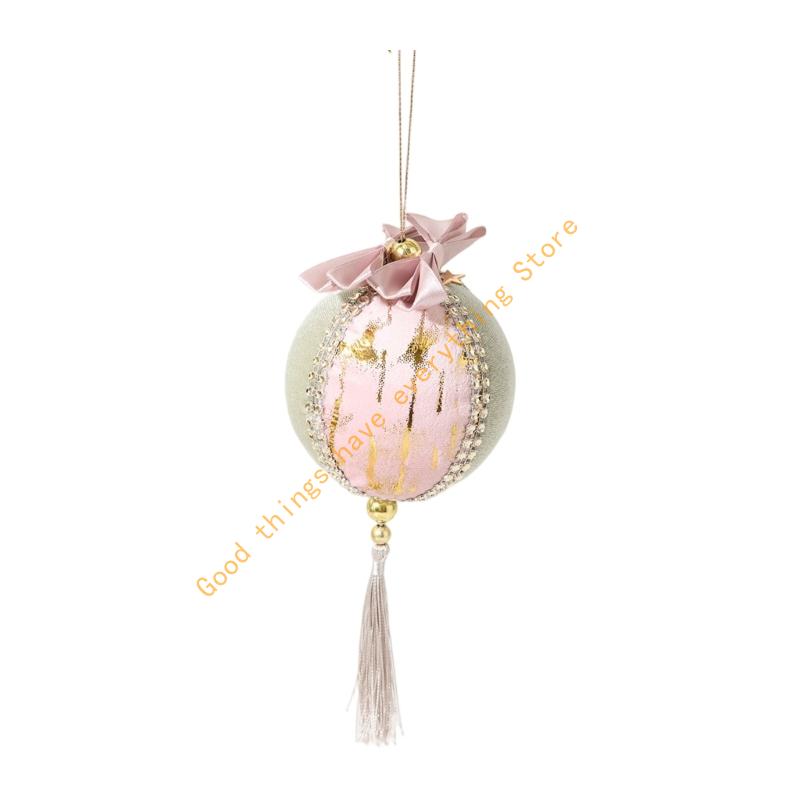 Christmas Tree Decorations Velvety Fabric Foam Bird Hanging Ornament For Mantels Window Display Holiday Tree Decoration 55KF