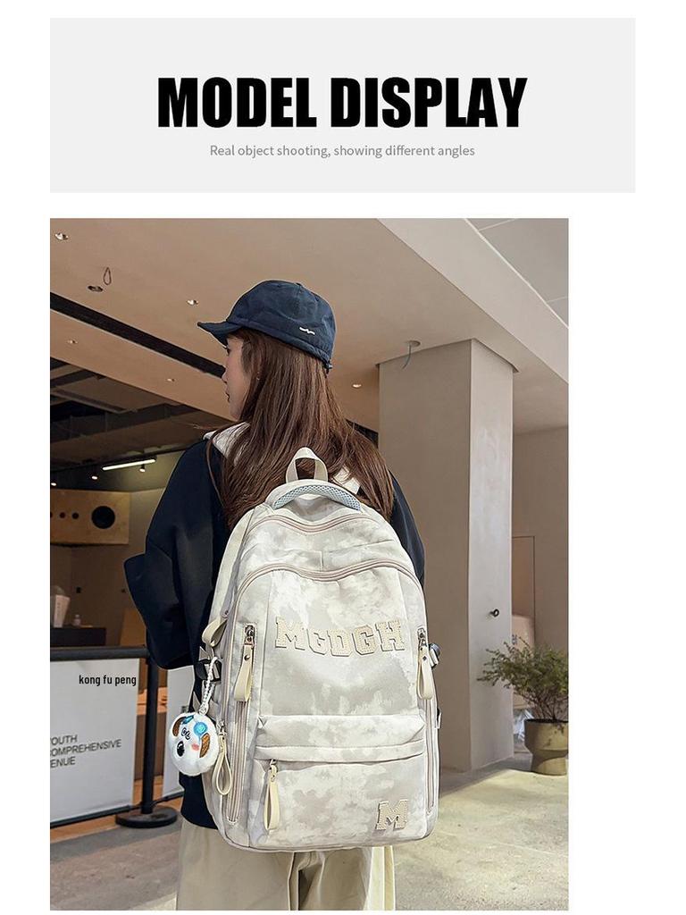 Lightweight Cross-Border Couple's Fashion Backpack - Versatile for Travel and Commuting