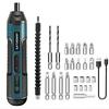 JANGKLIFE Cordless Electric Screwdriver Rechargeable 1300mah Lithium Battery Mini Drill 3.6V Power Tools Set