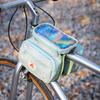 Cycling  Saddle Bag, Front Beam Large Capacity Bike Storage Bag, Road Bike Mobile Phone Holder,   Pouch for Riding