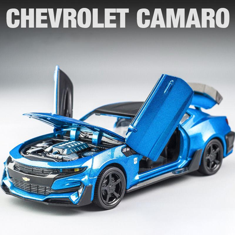 1:32 Chevrolet  Camaro Alloy Model Car Toy Diecasts Metal Casting Sound and Light Car Toys For Children Vehicle