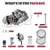 125cc 4-Stroke Engine with CDI Ignition 4-Speed Pit Dirt Bike Engine Kit for Honda CRF50 CRF70 XR50 Dirt Bikes and ATVs