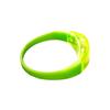5pcs Voice Controlled LED Luminous Bracelets Flashing Silicone Bangle Light Up Wristbands for Christmas New Year Decor