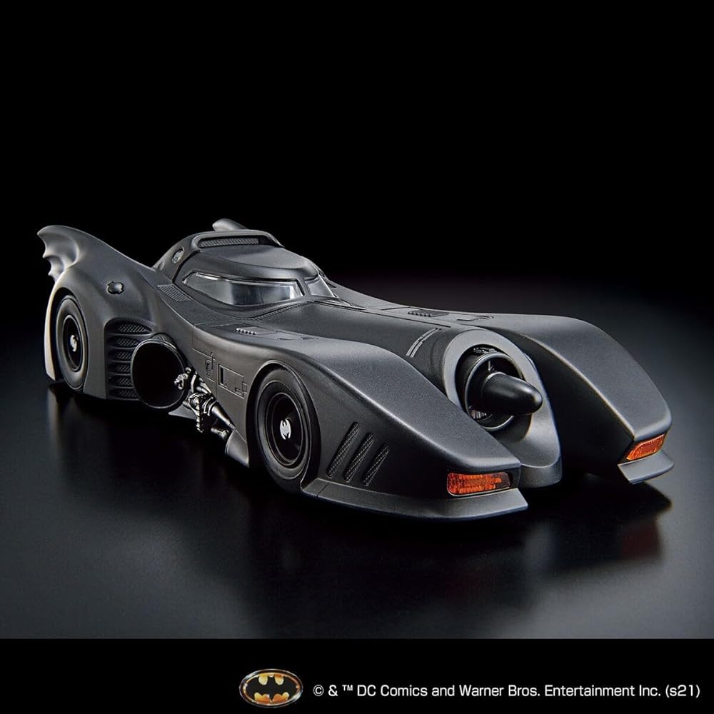 בנדאי ספיריטס ערכת דגם באטמוביל קנה מידה 1/35 גרסת באטמן הרכבה מוצפנת צבעים נדרשת