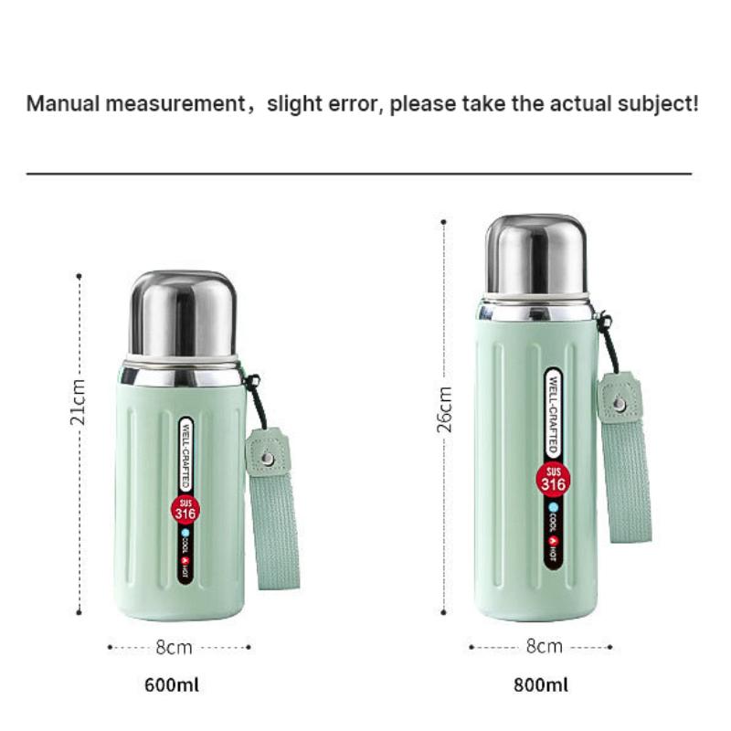 Stainless Steel Thermos Bottle Keep Cold and Hot Bottle Vacuum Insulated Flasks Double Wall Travel Insulated Cup