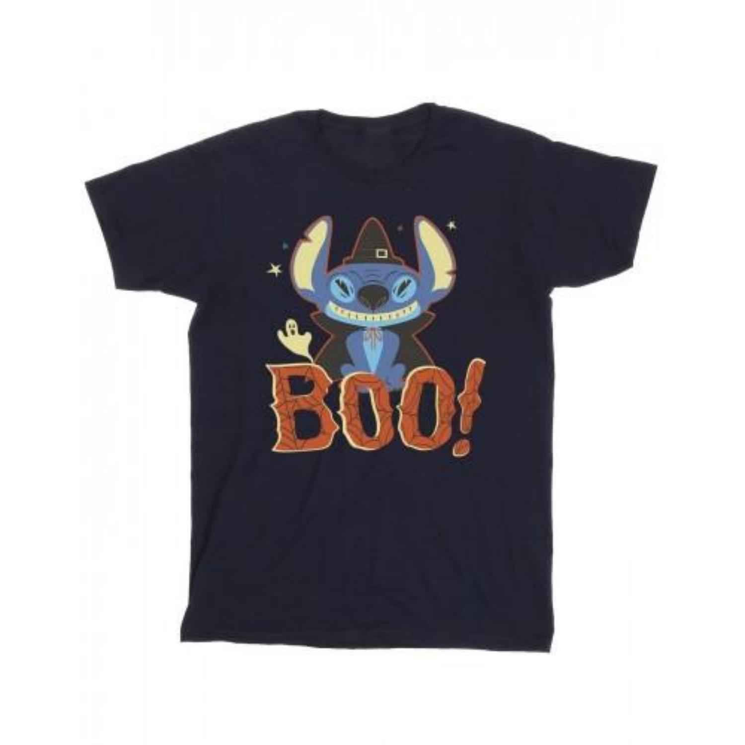 Disney Mens Lilo & Stitch Boo! T-Shirt XXXXL