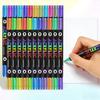 6/12-Pack Dual-Tip Acrylic Markers (With Soft Brush Tip) — Acrylic Paint Pens, Ideal For Calendars, Planners, And Card Making