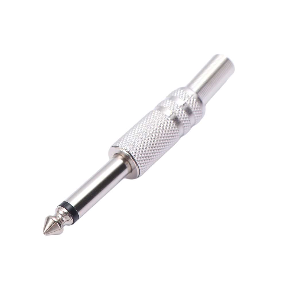 Kopfhörerbuchse 6,35mm Audio-Stecker Löt-Audio-Anschluss 6,35mm Buchse Stecker 1/4" Mono Buchse Adapter
