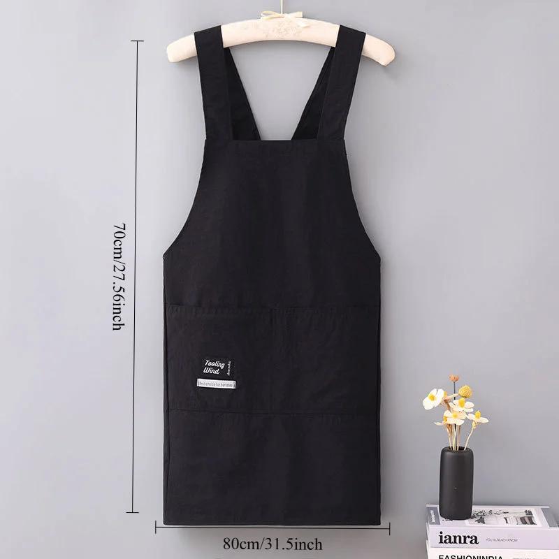 New Long Sleeve Kitchen Apron Waterproof Oil Resistant Cooking Protective Chef Workwear for Cooking Baking BBQ Restaurant