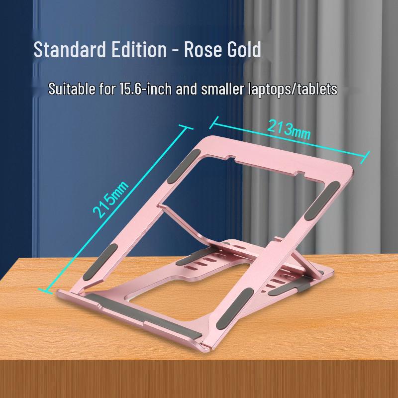 Aluminum Alloy Foldable Laptop Stand Holder for Office/Desktop
