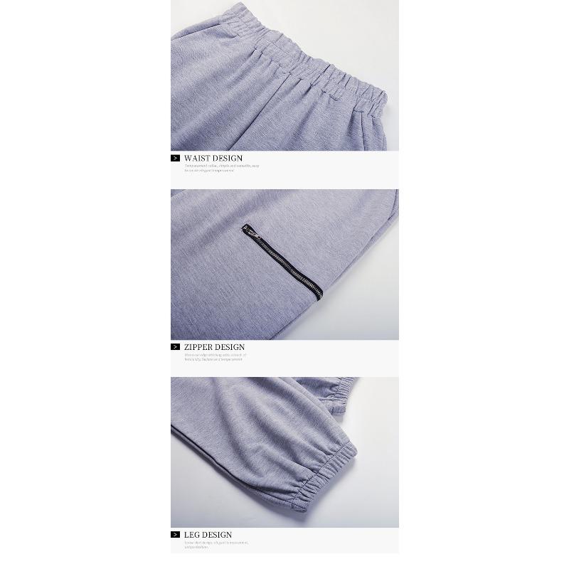 Damen Mode Lässig Hohe Taille Hosen Capris
