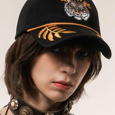 UNTAGE Apollo-Kappe mit Tigerstickerei(UNISEX)_UHG-FS01