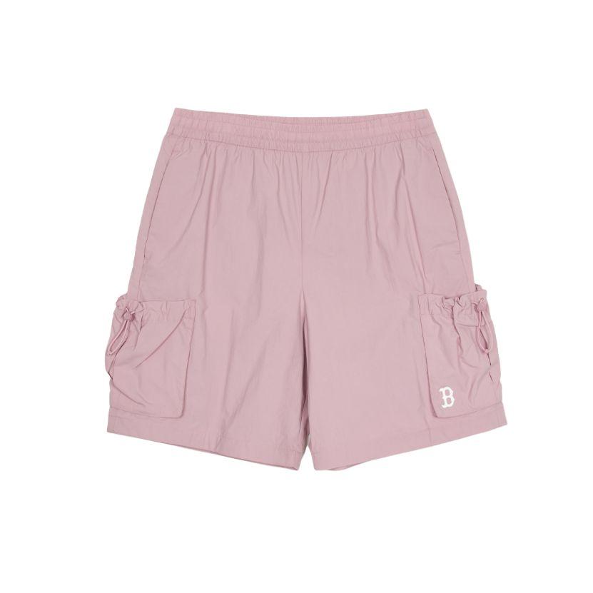 

New MLB Gofcore Basic Boston Red Sox Cargo Shorts Unisex Violet 3ASMB0953-43PPM XS