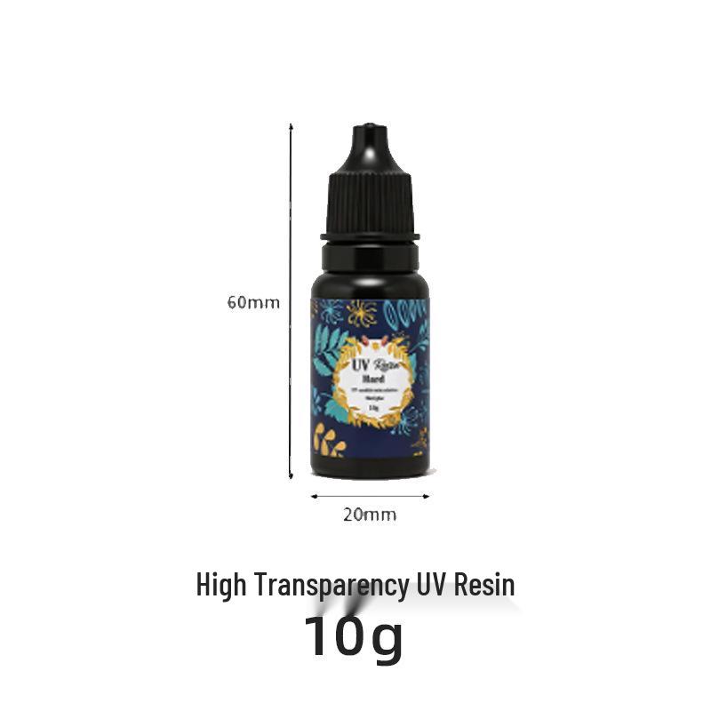 High Transparency Low Odor Quick-Dry UV Resin for DIY Shrink Plastic and Ultraviolet Curing Projects