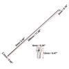 FOURTY Bicycle Steel Spokes 14G Bike Spoke 286mm Length with Nipples Universal