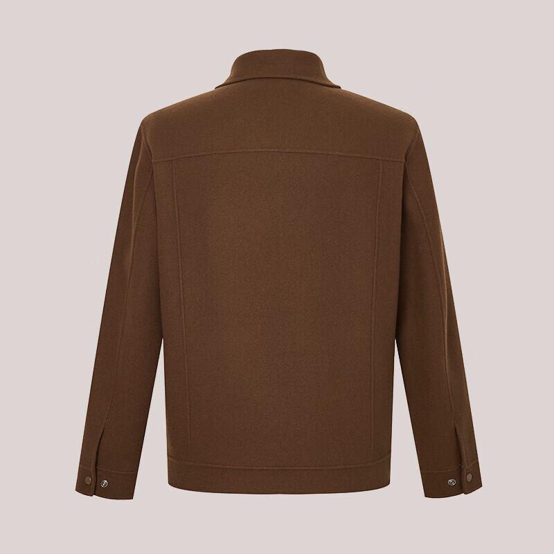 HAZZYS Men's Wool Blend Shirt-Style Jacket