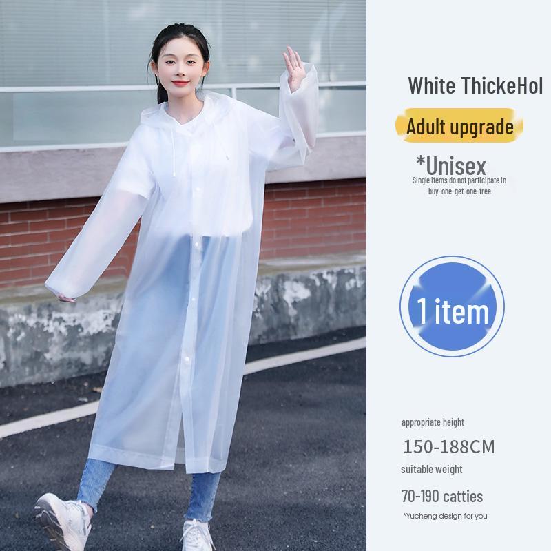 Children's Thick Disposable Raincoat for Outdoor Activities - Hiking, Camping, School, and Amusement Parks