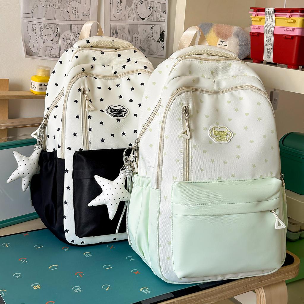Schoolbag Middle School and College Students Niche High-value Backpack Female Japanese Sweet Small Fresh Backpack Cute Student Schoolbag Backpack
