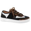Lous Sneakers 'Black With Brown Monogram Deco' Women's 1AAW04